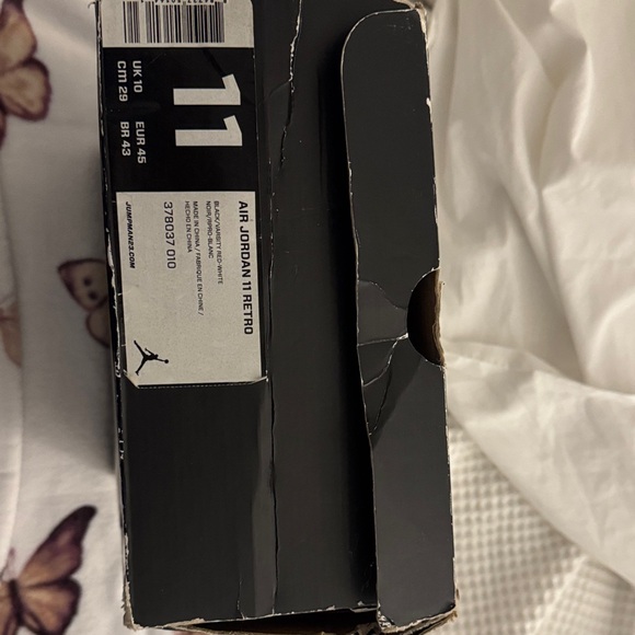 Jordan Black and Red Athletic Shoes - Picture 8 of 10